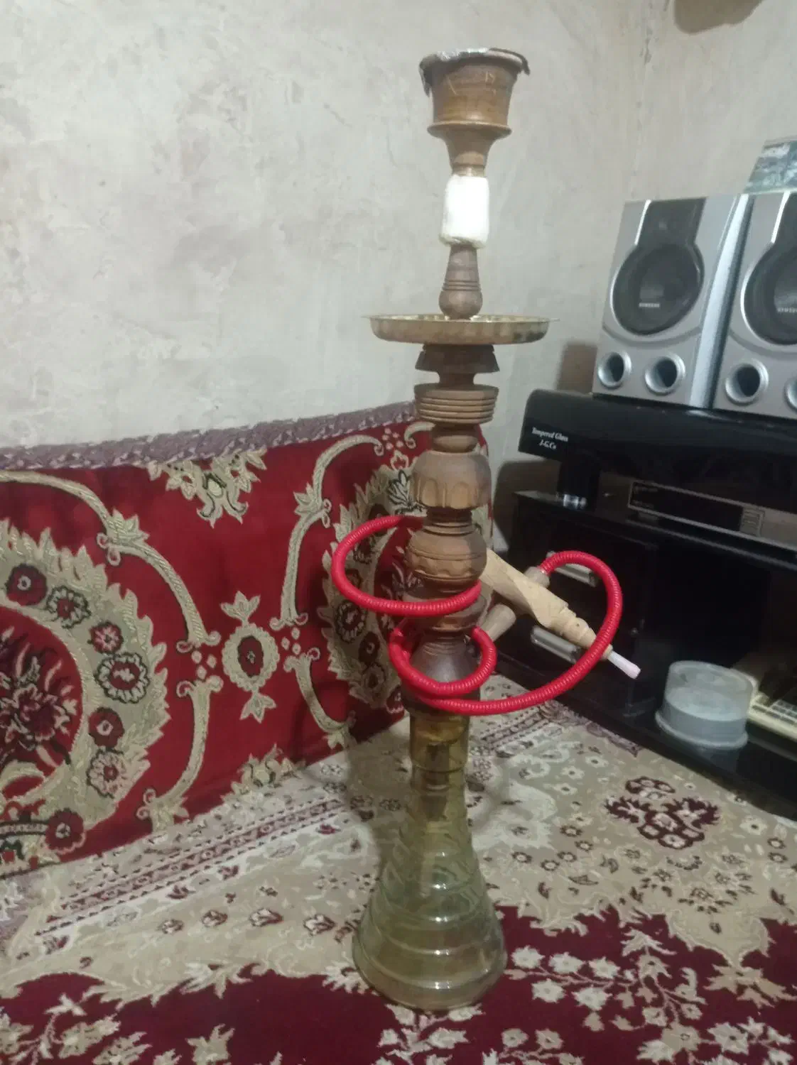 قلیان بزرگ دوسیب|صنایع دستی و سایر لوازم تزئینی|چهاردولی, |دیوار