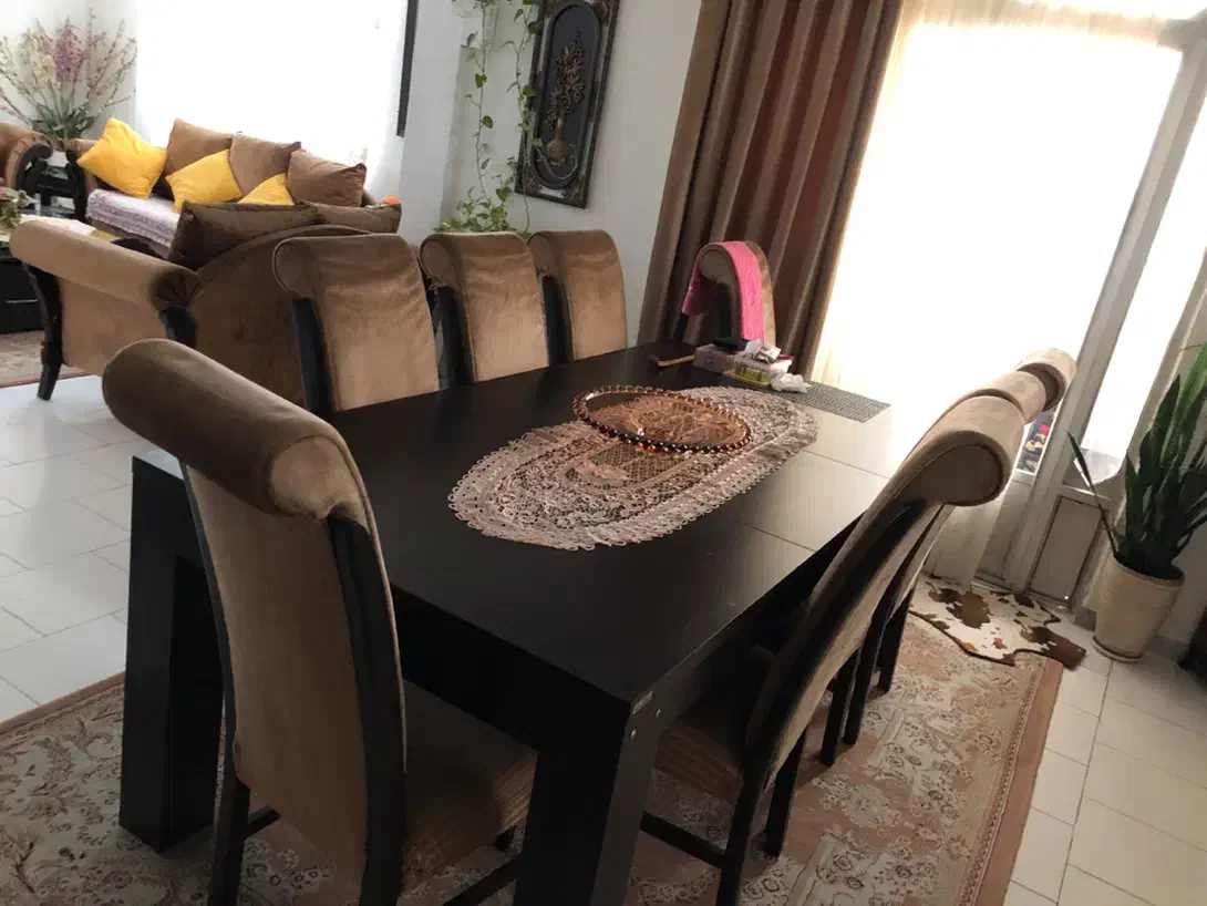 فروش فوری میز غذاخوری ۸ نفره|میز و صندلی غذاخوری|رشت, پورسینا|دیوار