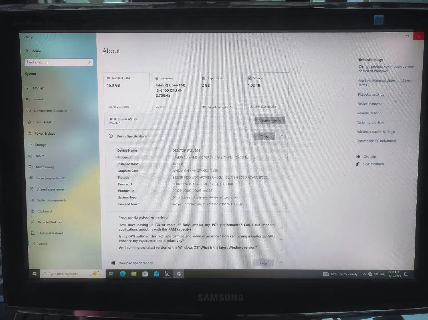 کامپیوتر گیمینگ i5 نسل 7 & 6|رایانه رومیزی|تهران, تهرانسر شرقی|دیوار