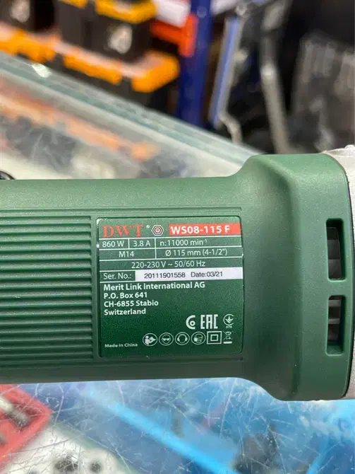 مینی سنگ فرز DWTمینی سنگ فرز توسن۸۶۰وات دی دبیلوتی|ماشین‌آلات صنعتی|شیراز, سعدیه جنوبی|دیوار