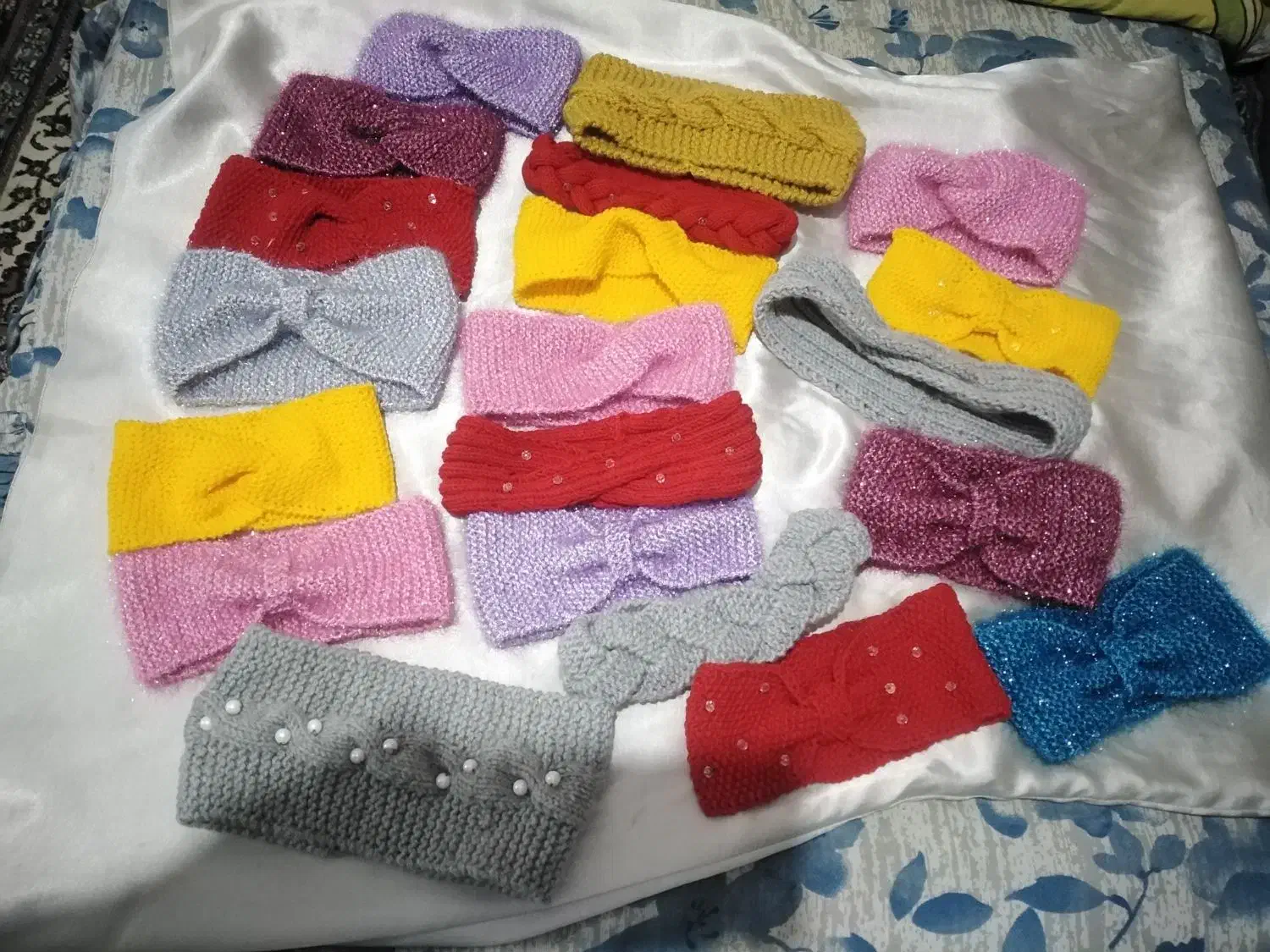 هدبند های ماه بافت (پاییزه وزمستانه)|زیورآلات و اکسسوری|رشت, توشیبا|دیوار