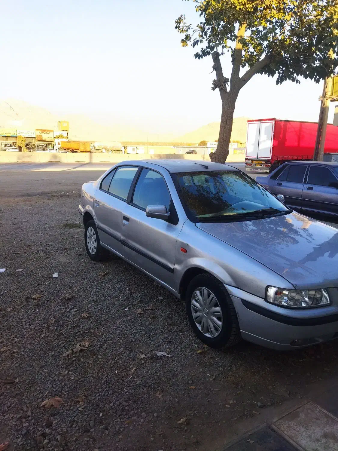 سمند مدل 85نقره ای|خودرو سواری و وانت|کرج, خرمدشت|دیوار