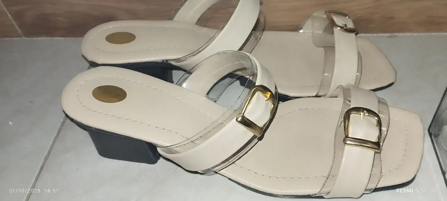 صندل یراق دارتلقی سایز40نو قیمت400هزار تومان|کیف، کفش، کمربند|سقز, |دیوار