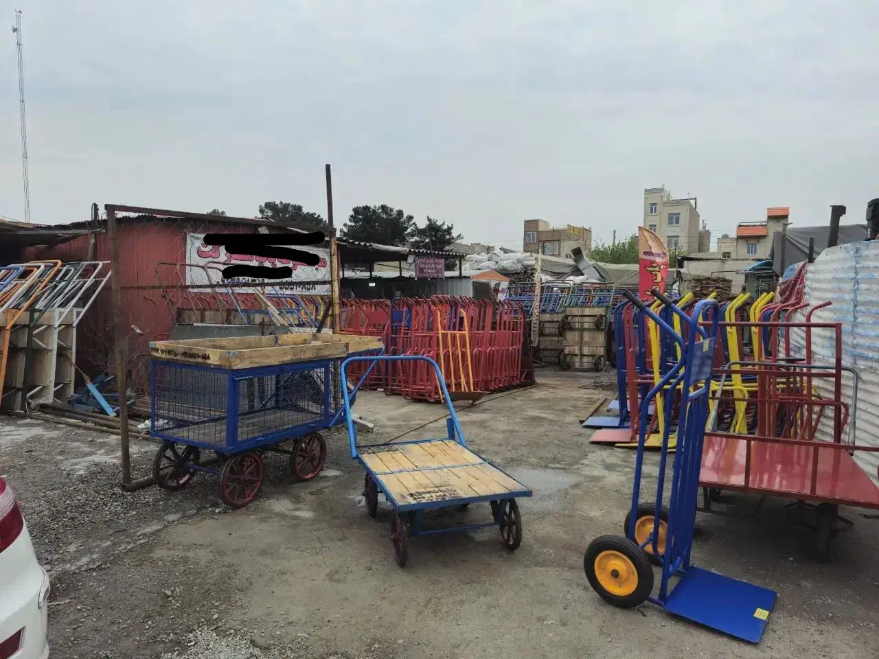 گاری و چرخ دستی پاپ مارکت چهار چرخ برند پاپ|ابزارآلات|تهران, شهید رجایی|دیوار