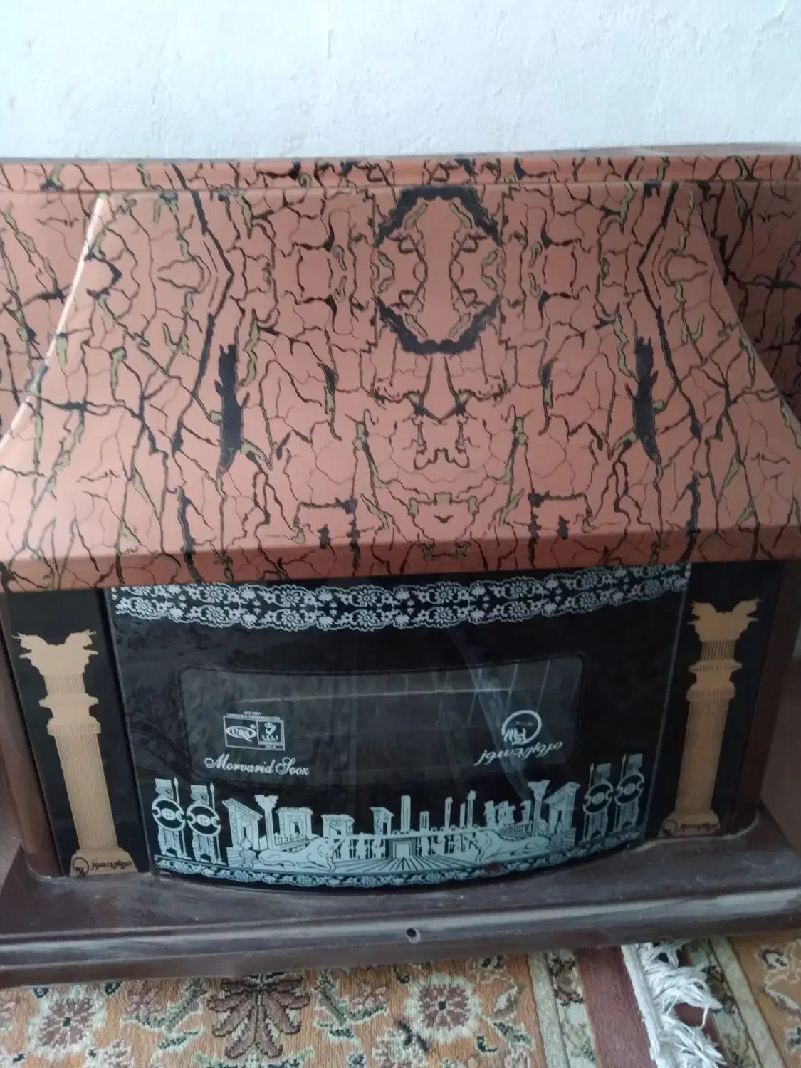 فروش بخاری طرح شومینه مروارید سوز|بخاری، هیتر، شومینه|ری, حمزهآباد|دیوار