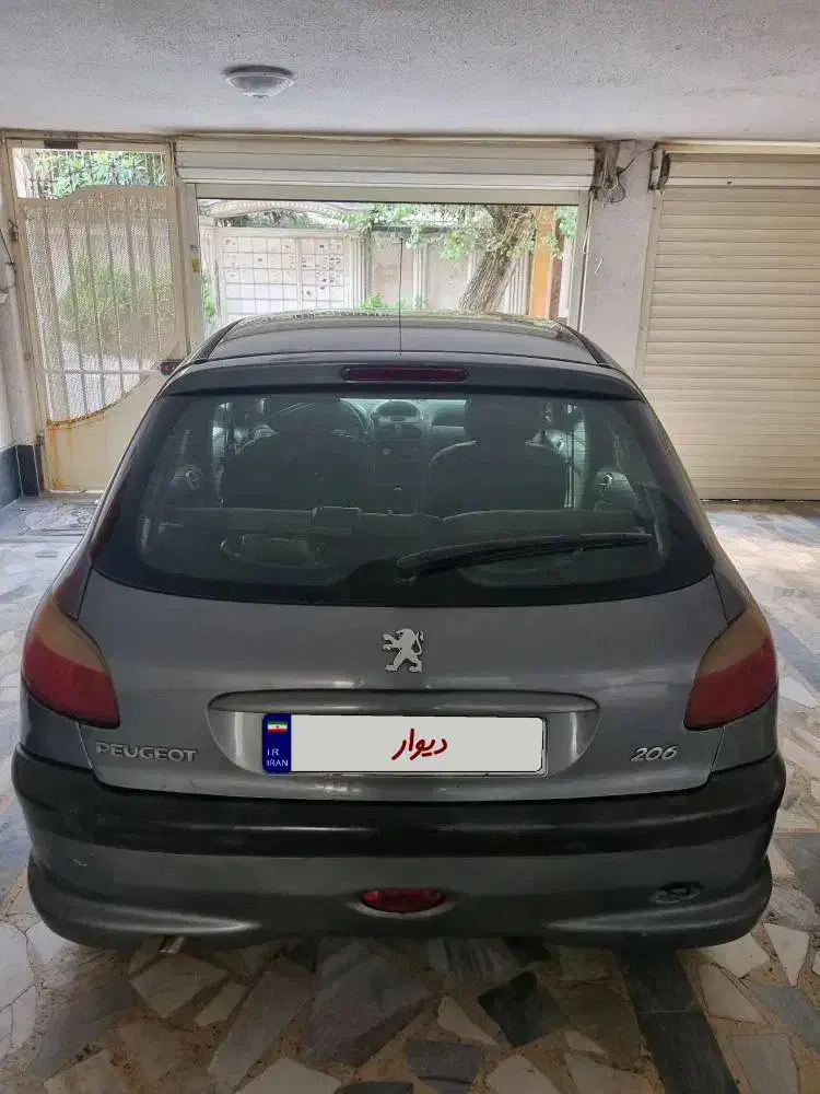 206 تیپ 3 مدل 88 رنگ خاکستری کاملا سالم|خودرو سواری و وانت|رشت, کوی حسینی|دیوار