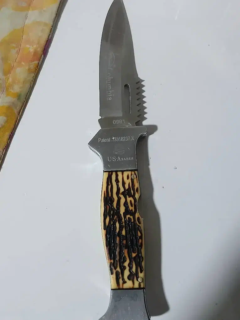 چاقو دسته استخوانی|کوهنوردی و کمپینگ|باوی, |دیوار