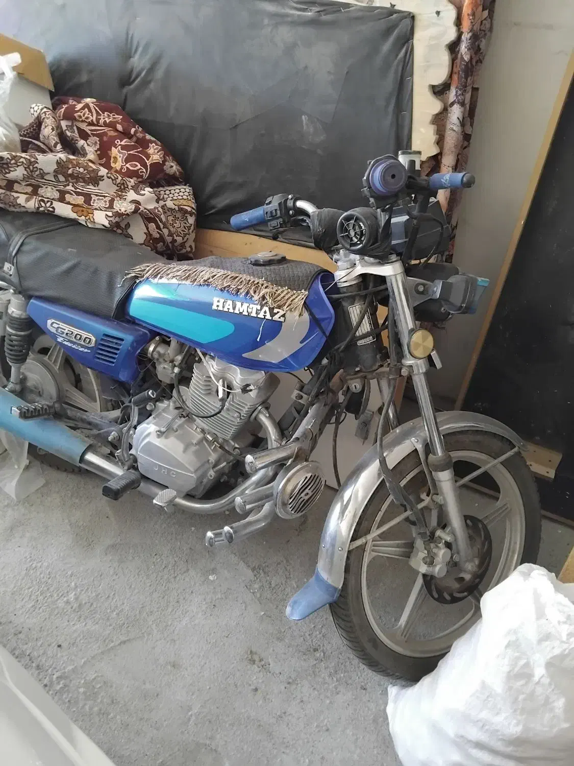 موتور همتاز ۲۰۰ فروش فوری قیمت توافقی|موتورسیکلت|ورزقان, |دیوار