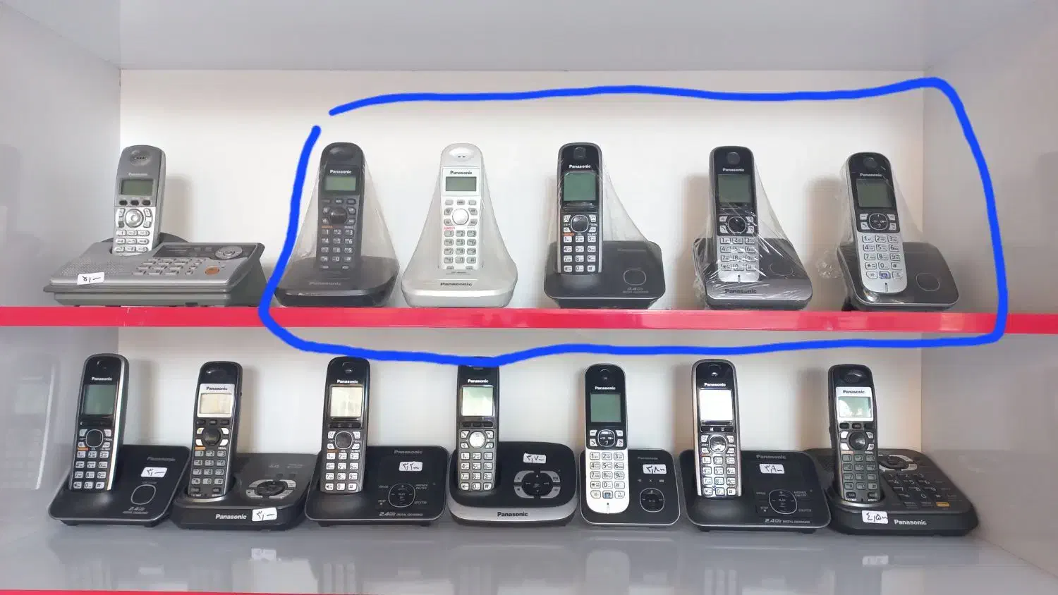 گوشی تلفن رومیزی بیسیم پاناسونیک، نو کارکرده|تلفن رومیزی|تبریز, |دیوار
