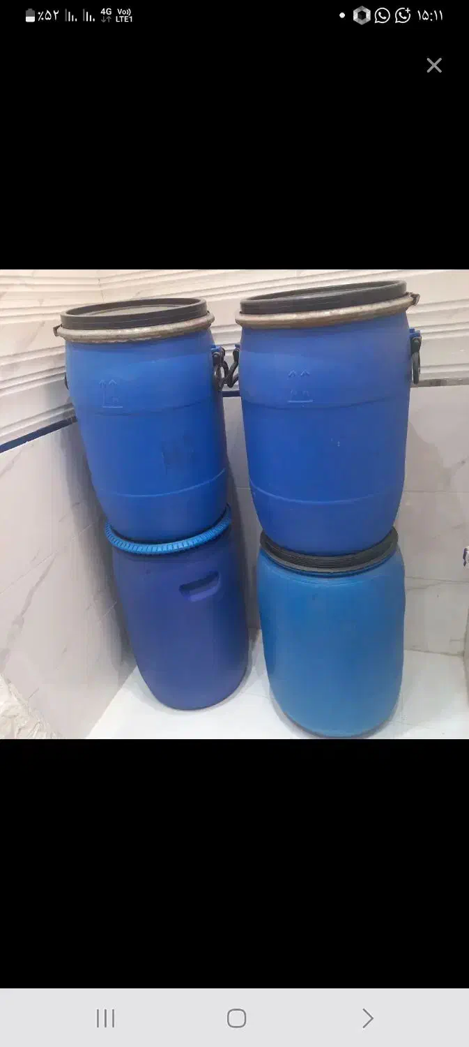 دبه پلاستیکی درب پرس می‌شود|ظروف نگهدارنده، پلاستیکی، یک‌بارمصرف|پرند, فاز ۵|دیوار