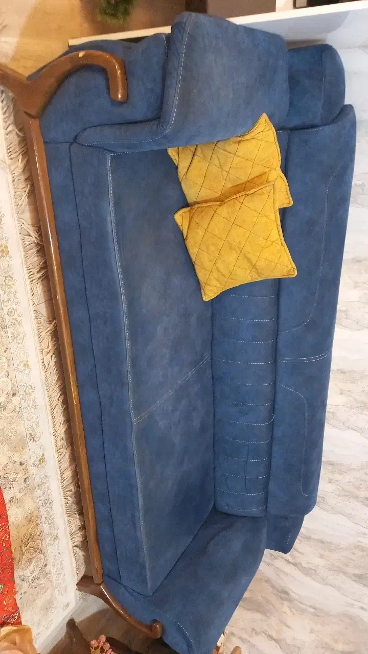 مبل راحتی تمیز و سالم و نو|مبلمان خانگی و میز عسلی|ماهدشت, |دیوار