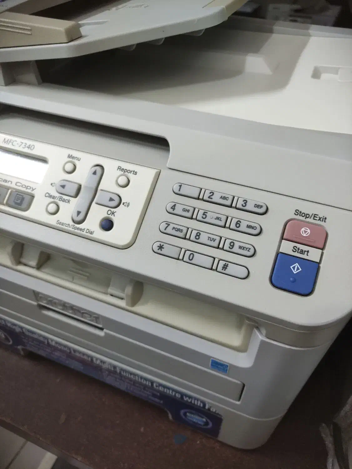 پرینتر ۴کاره ۷۳۴۰ ژاپن درجه یک|پرینتر، اسکنر، کپی، فکس|گنبد کاووس, |دیوار