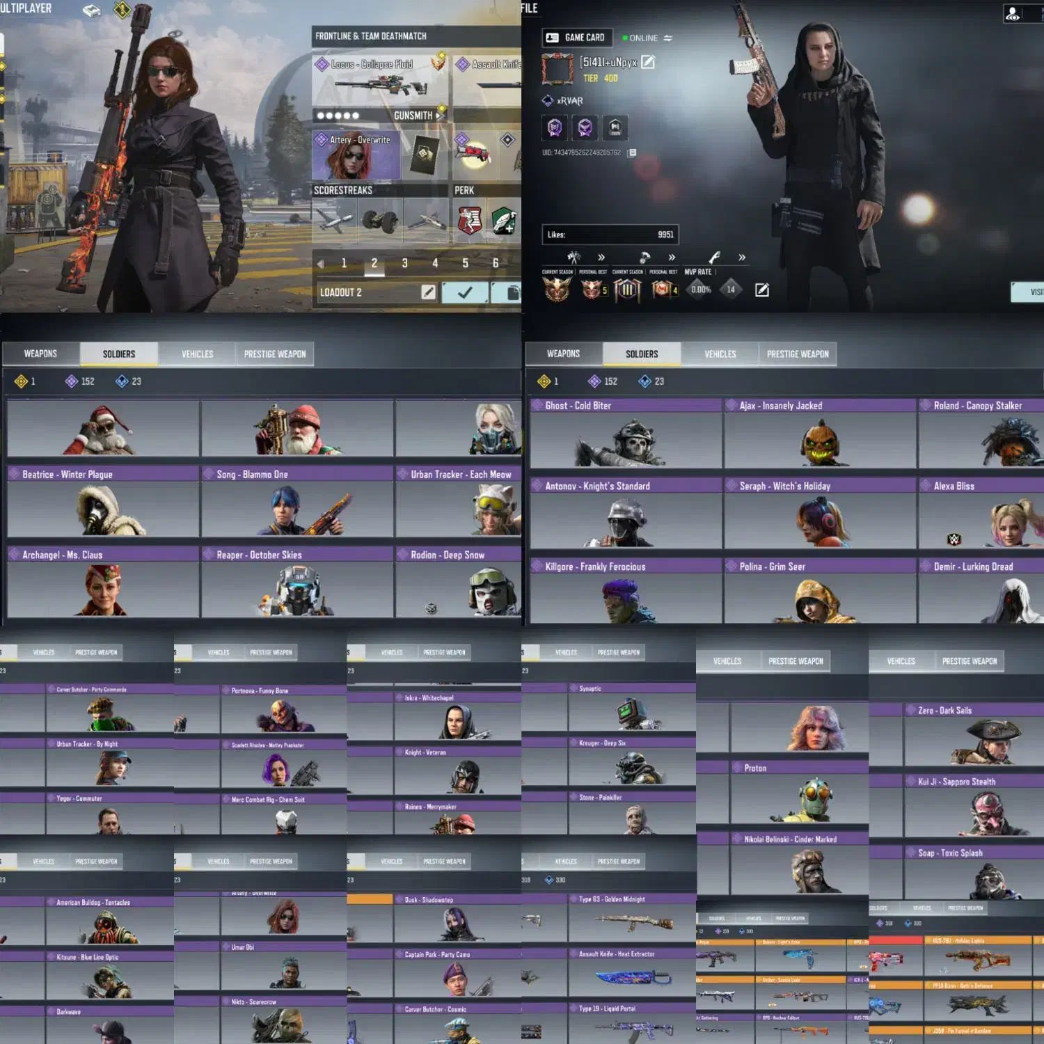 اکانت کالا لول ۴۰۰|کنسول، بازی ویدئویی و آنلاین|رشت, بیجارپس|دیوار