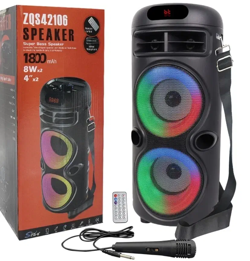 اسپیکر شارژی مدل ZQS 10218 با بلوتوث|سیستم صوتی خانگی|سبزوار, قلعهنو دهزار|دیوار