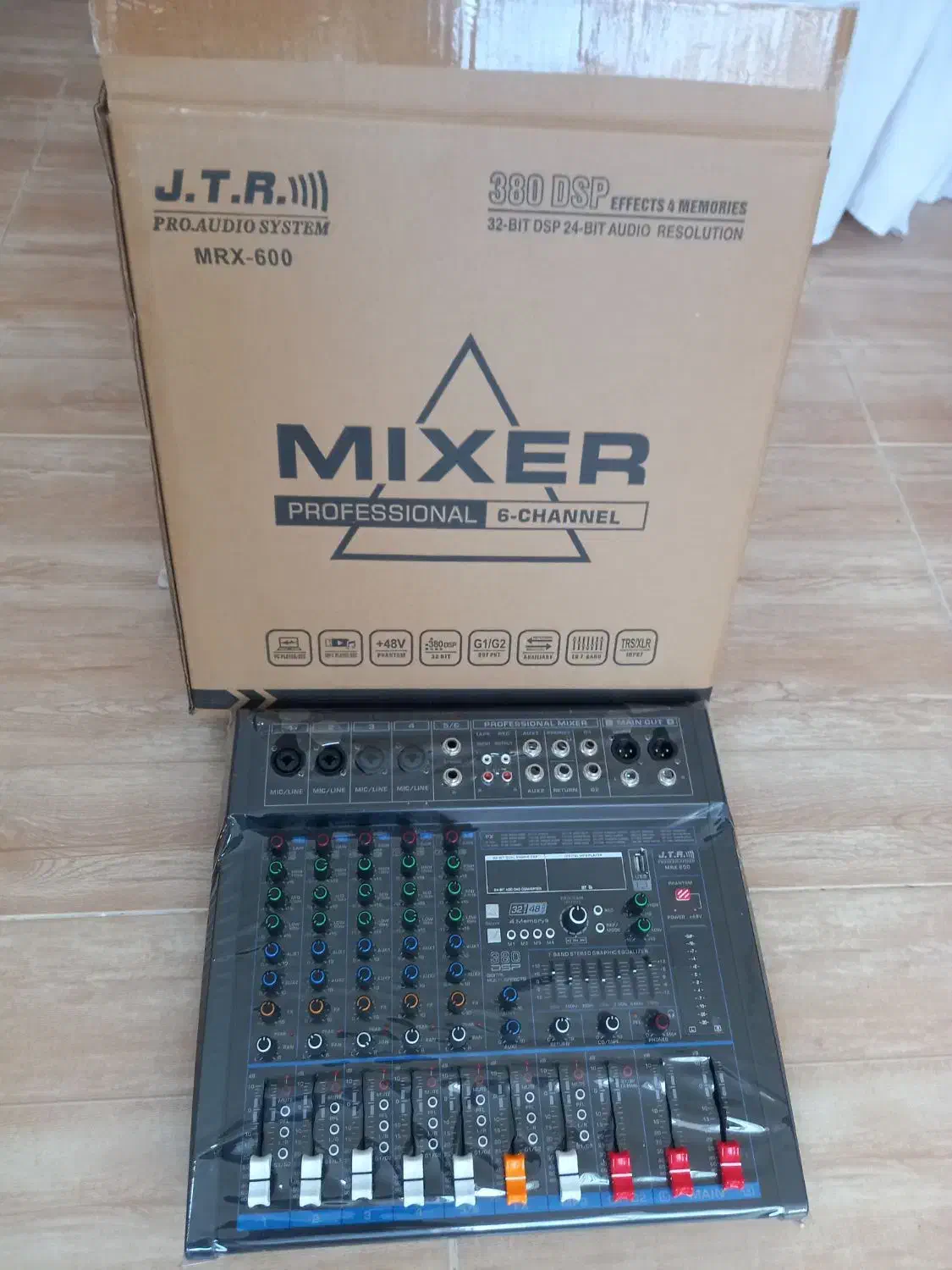 میکسر جی تی آر 600 jtr نو آک ۱۶۵۰۰۰۰۰ تومن|صوتی و تصویری|مشهد, شاهد (شهرک غرب)|دیوار