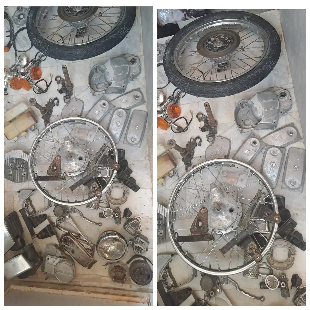 لوازم سوزوکی جی پی ۱۲۵|قطعات یدکی و لوازم جانبی|یزد, |دیوار