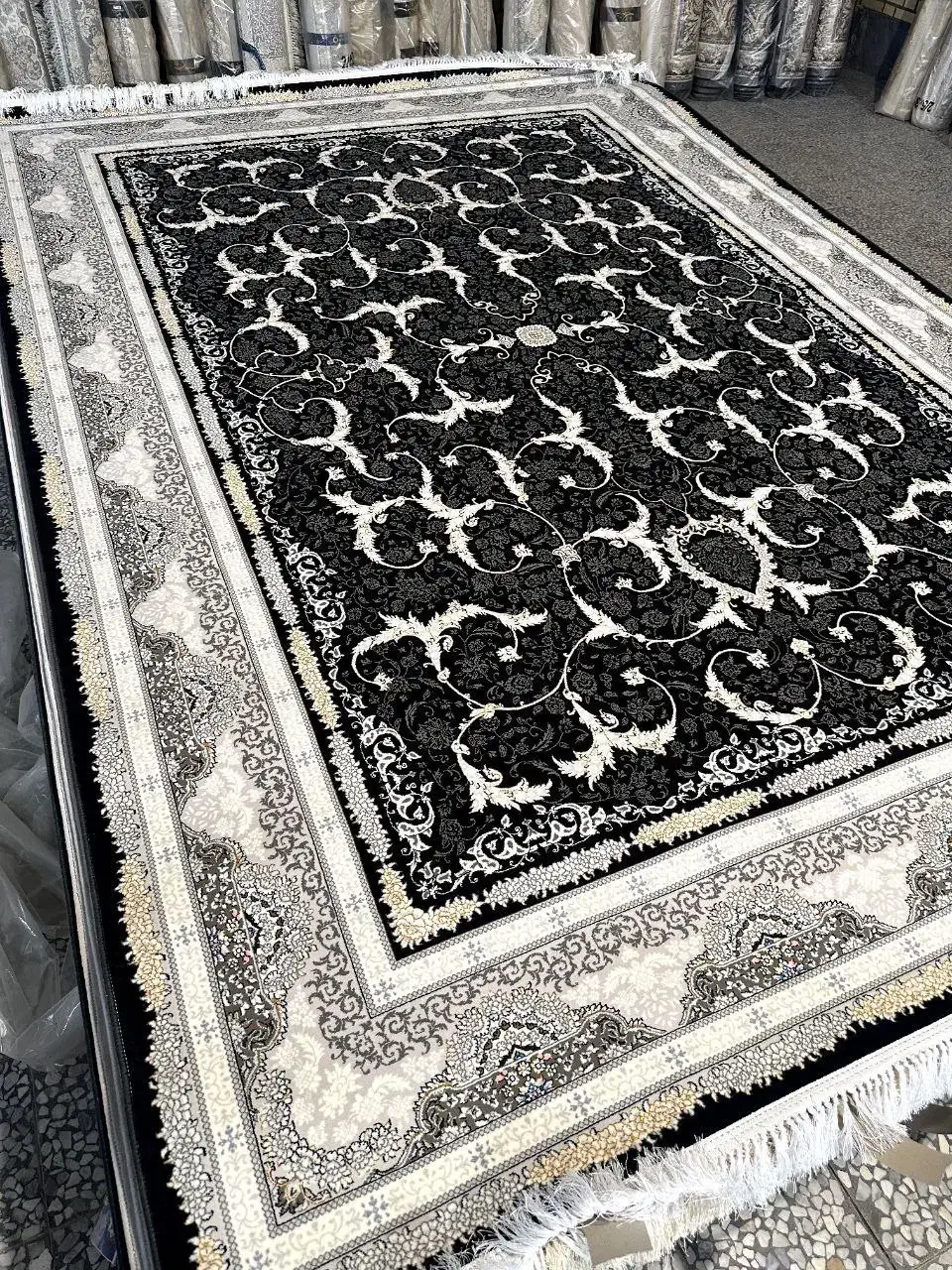 ساده سنگین 700شانه 9متری فرش|فرش|آران و بیدگل, |دیوار