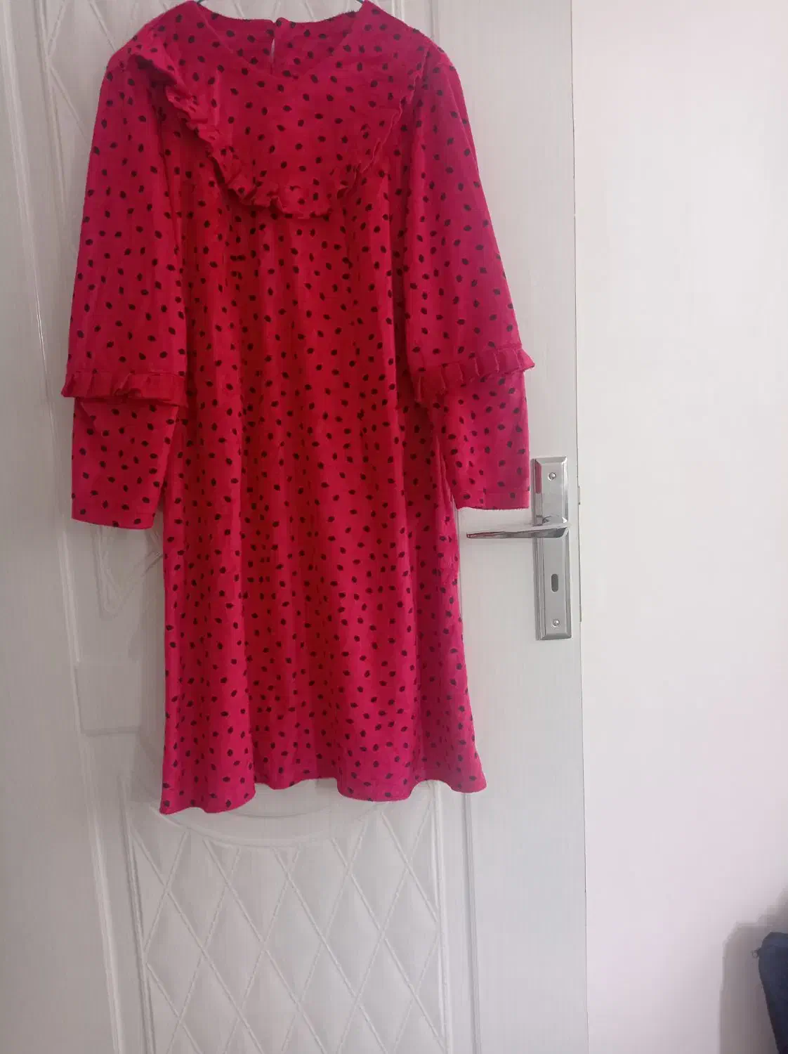 مانتو جین لی ولباس یلدایی|لباس|اقبالیه, |دیوار