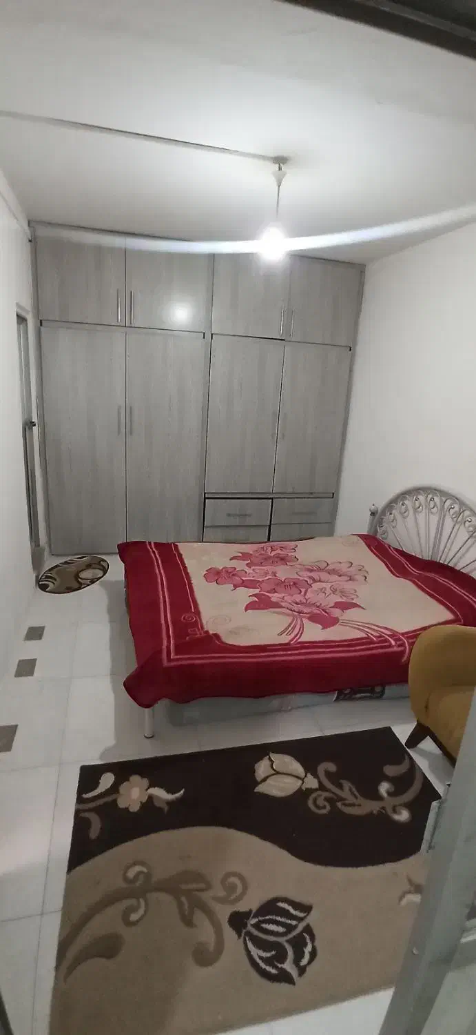 تخت دونفره فلزی فرفورژه سفید|تخت و سرویس خواب|مشهد, نوید|دیوار