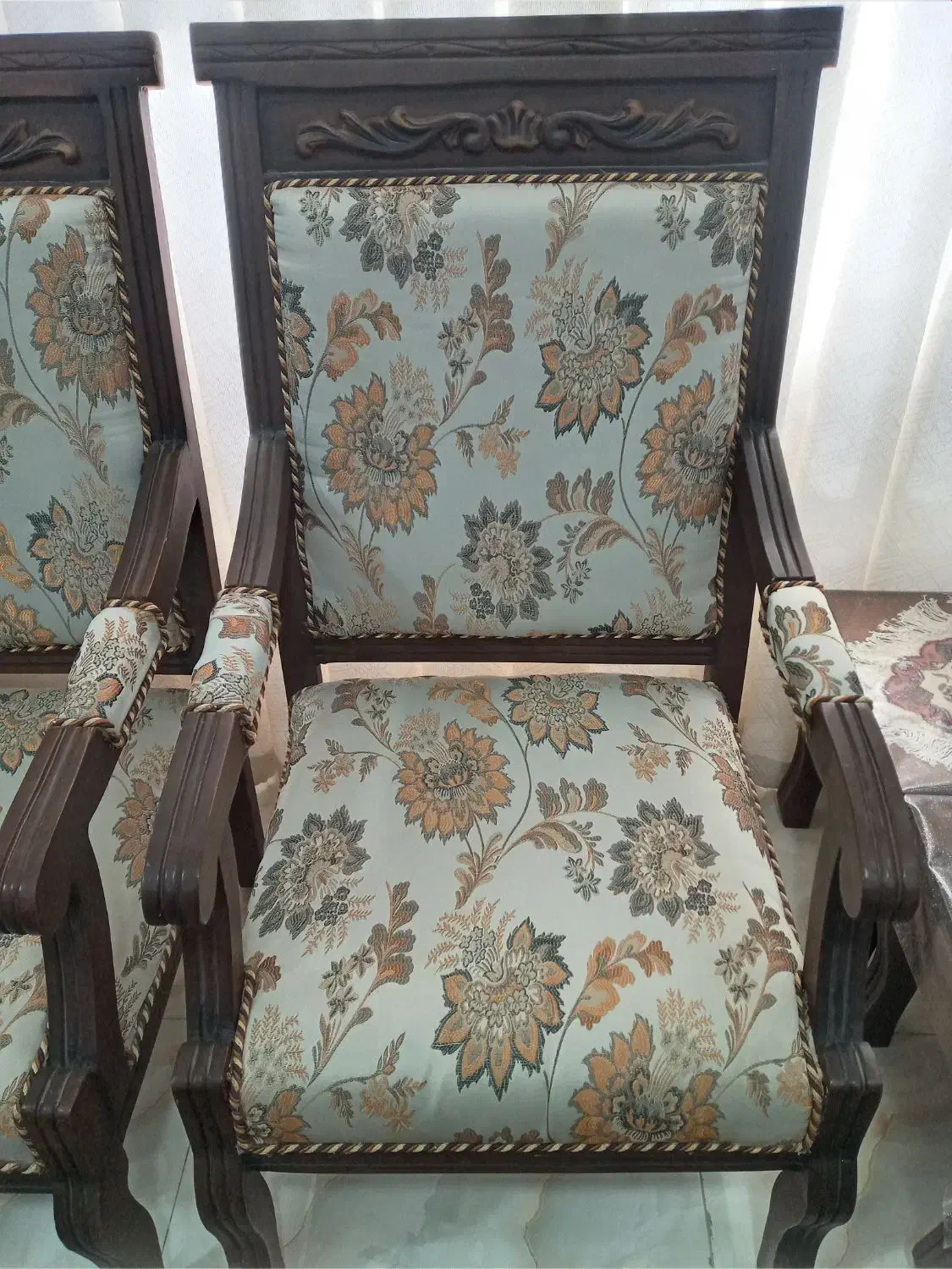 مبل۹نفره ی چوبی|مبلمان خانگی و میز عسلی|عجب شیر, |دیوار