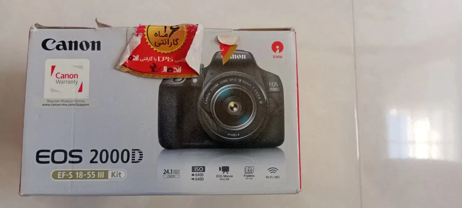دوربین کنون canon 2000D|دوربین عکاسی و فیلم‌برداری|کرج, فاز ۱ مهرشهر|دیوار