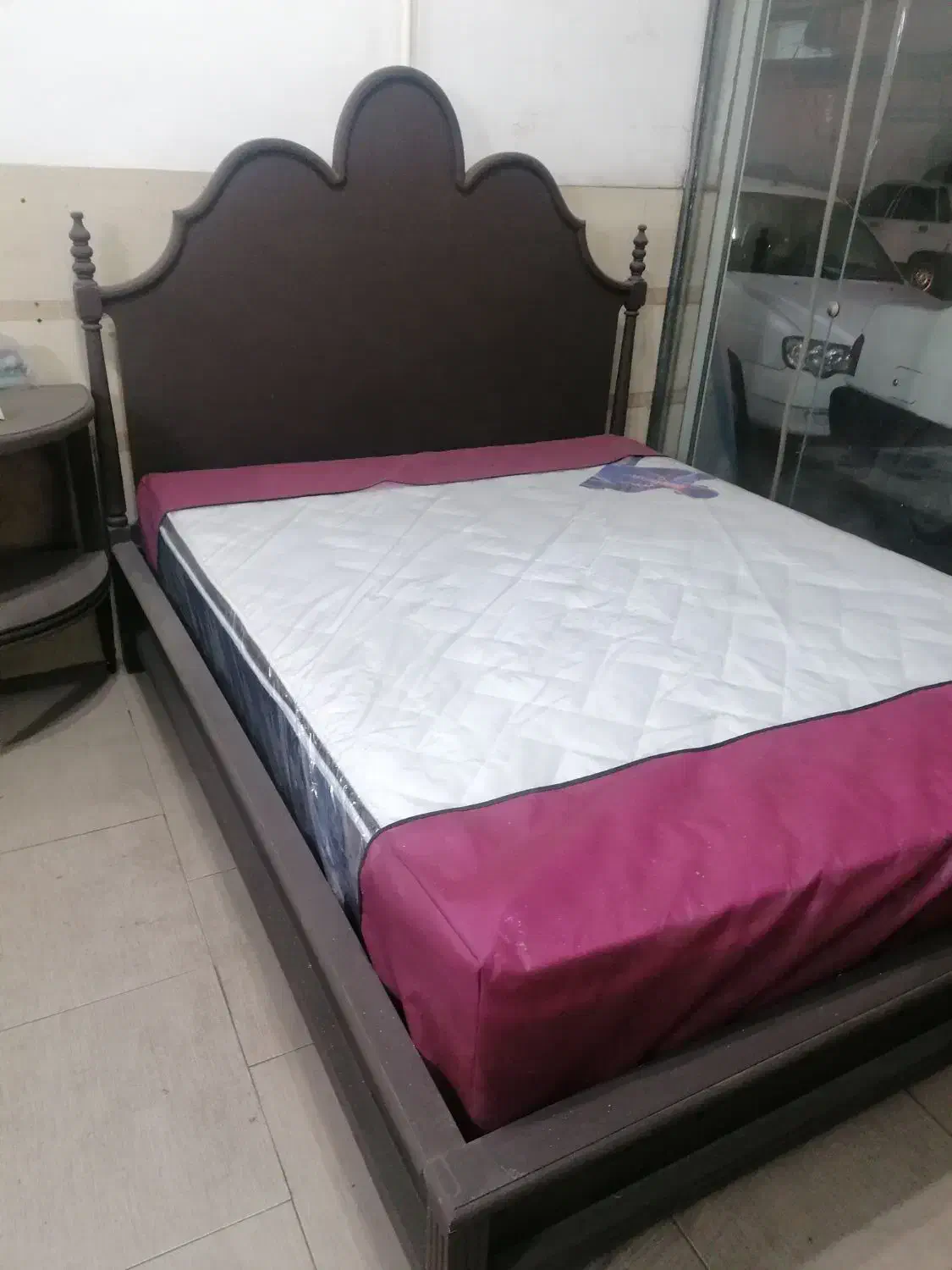 تخت خواب با تشک|تخت و سرویس خواب|رشت, ولکس|دیوار