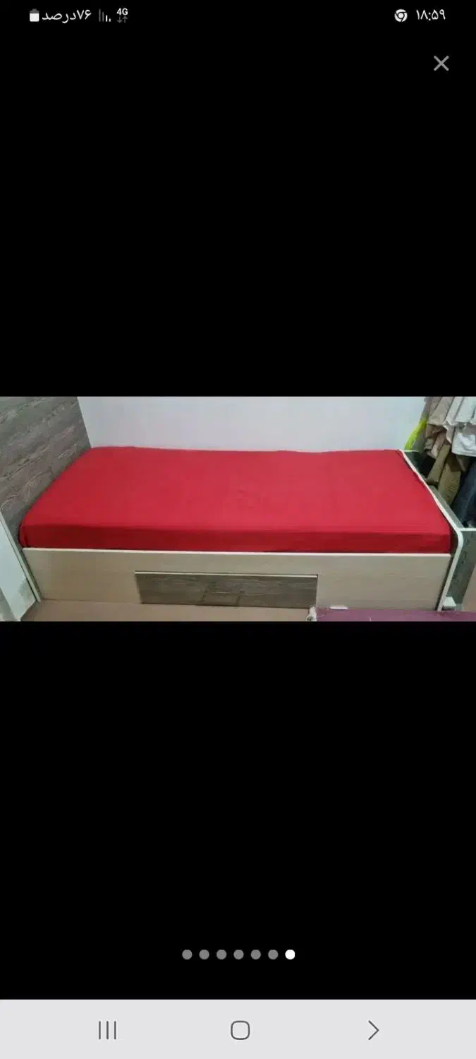 تخت  کودک و نوجوان|تخت و سرویس خواب|لنجان, |دیوار