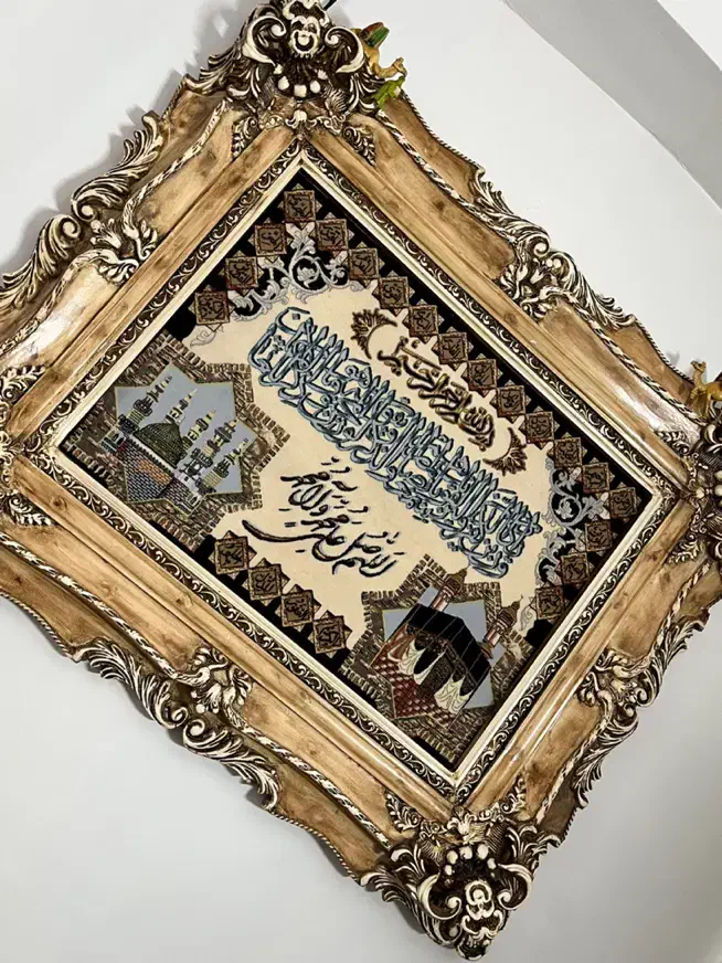 تابلو فرش چوبی وان یکاد|تابلو فرش|رباط‌کریم, رباط‌کریم|دیوار