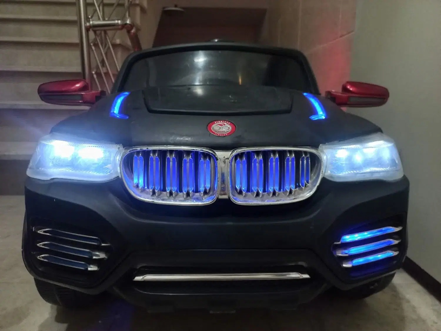ماشین شارژیBMWشاستی بلند لاستیک اسفنجی باطری نو|اسباببازی بچه|تهران, شادآباد|دیوار