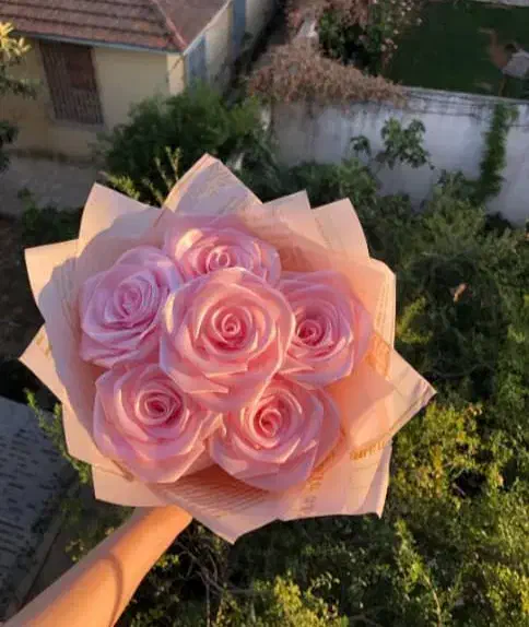 دسته گل روبانی با هرقیمتی که بخواین|گل مصنوعی|ارومیه, |دیوار