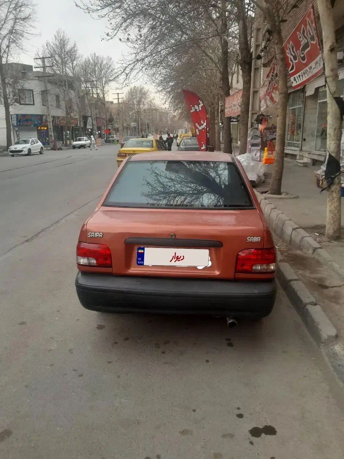 پراید۸۸ سی ان جی کارخانه|خودرو سواری و وانت|چهارباغ, |دیوار