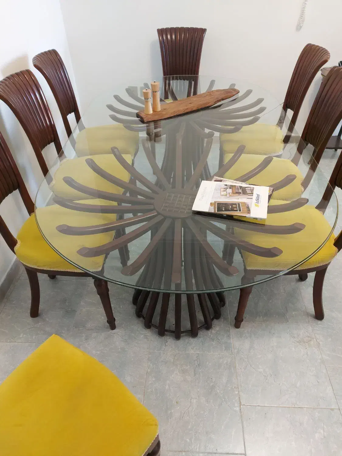 میز ناهارخوری ۸ نفره|میز و صندلی غذاخوری|پردیس, فاز ۱|دیوار