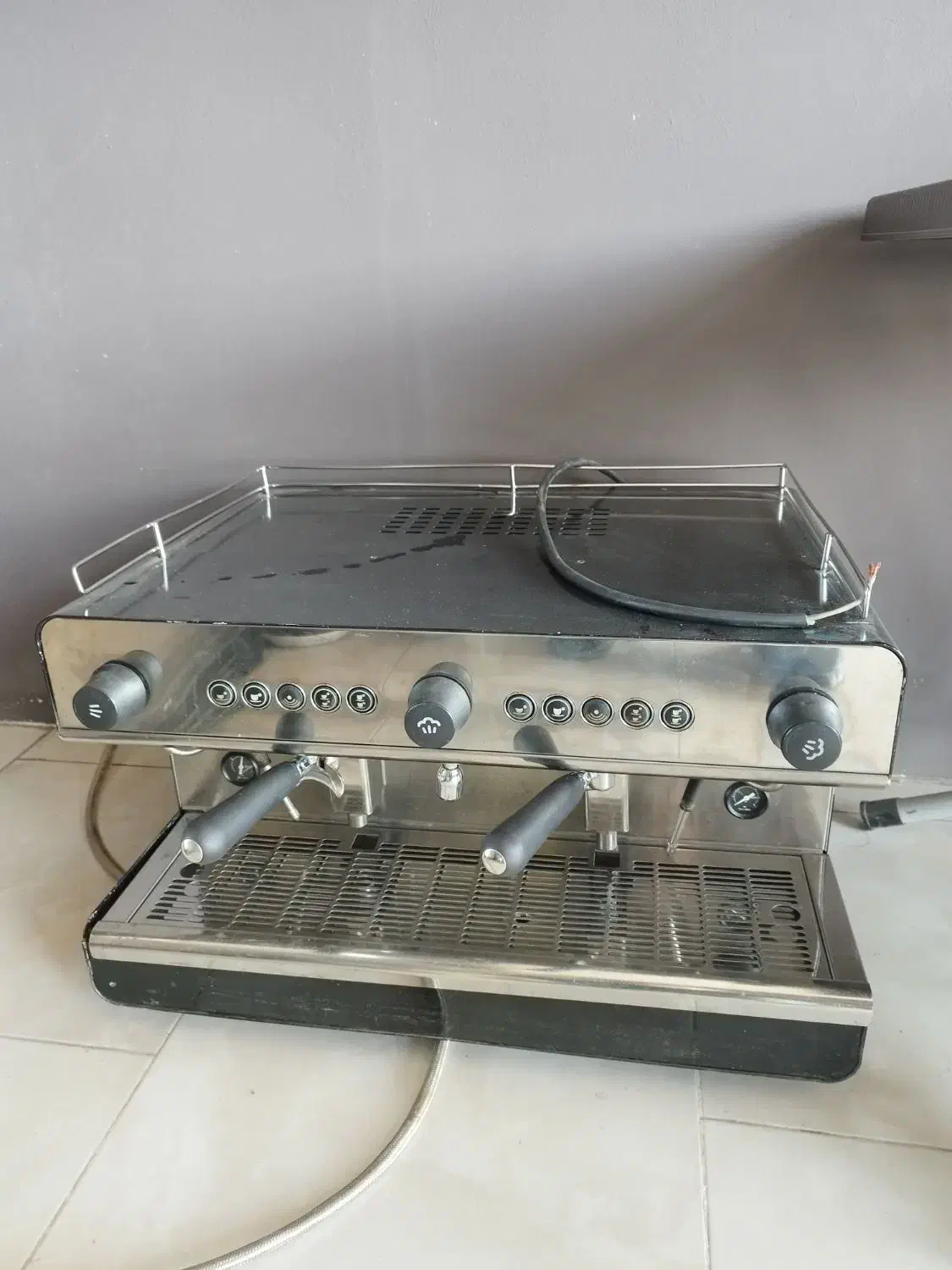 اسپرسو ساز ایبریتال ایتالیا دو گروپ در حد نو|کافی‌شاپ و رستوران|آمل, |دیوار