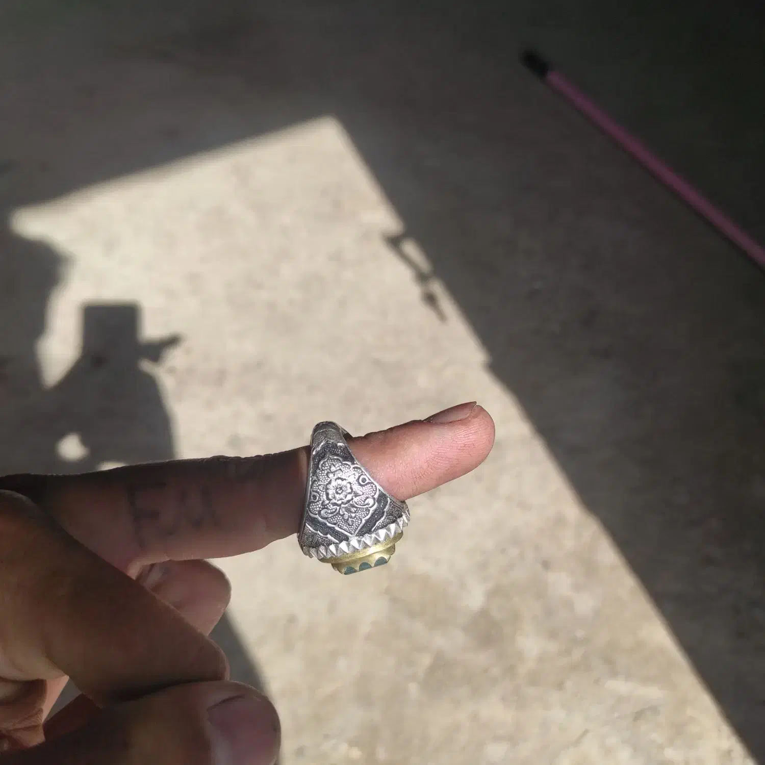 انگشتر زمرد زامبیا معدنی|جواهرات|تربتحیدریه, آسایش|دیوار