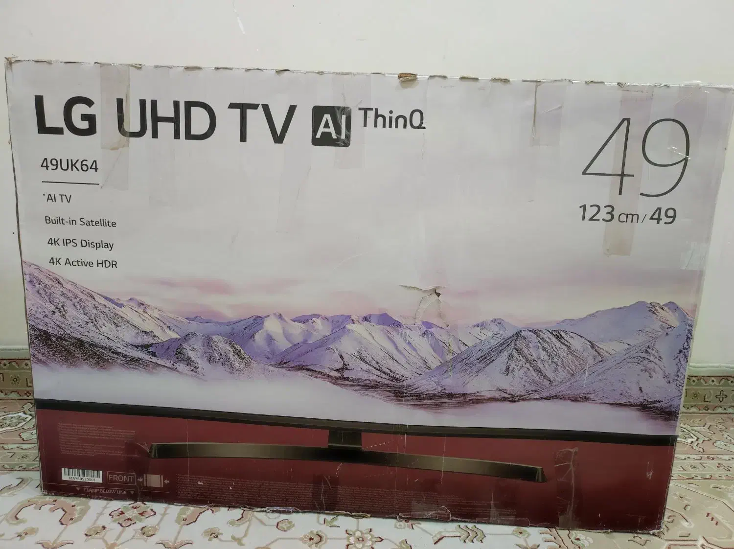 تلویزیون ال جی ۴۹ اینچ 4k مصری|تلویزیون و پروژکتور|بندر ماهشهر, |دیوار