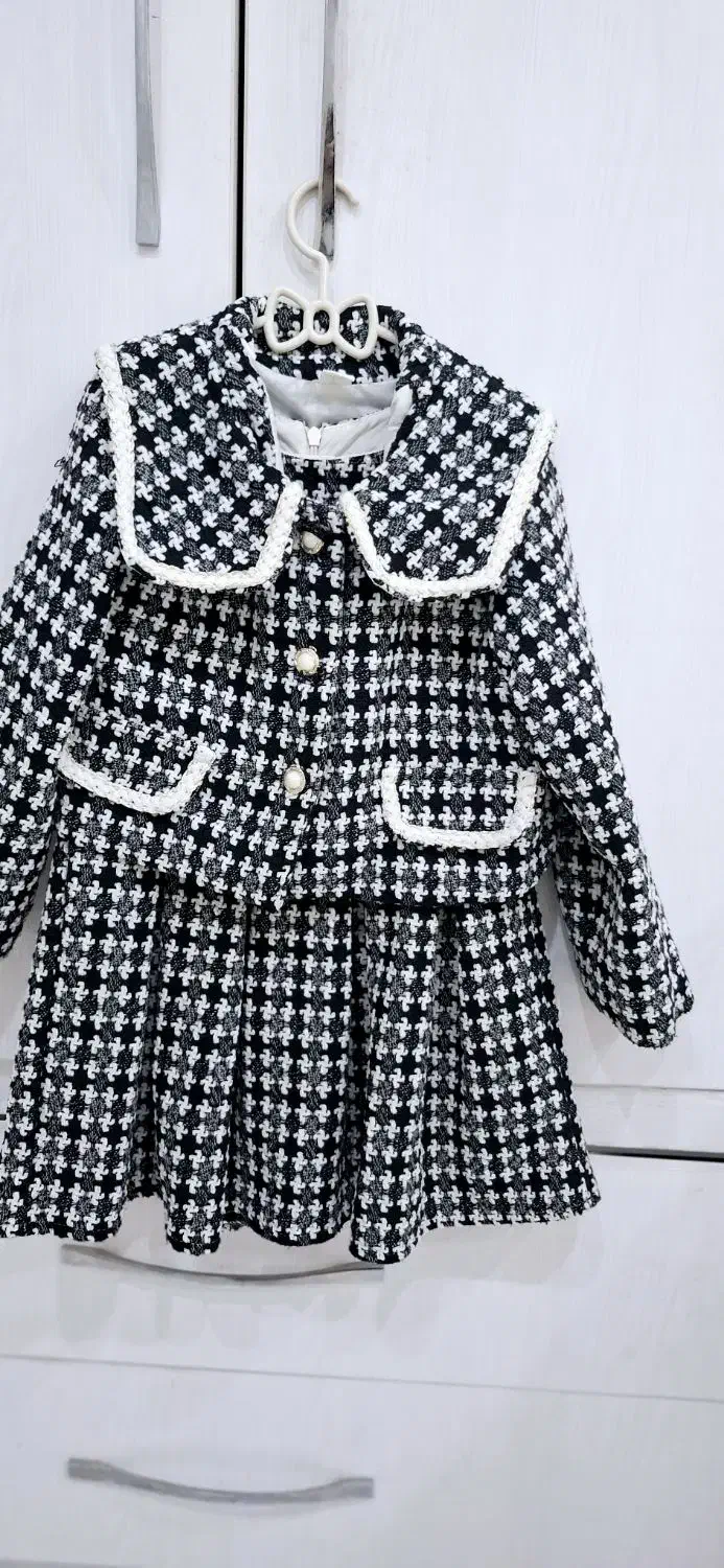 3 عدد پیراهن سایز 45 مناسب 5 تا 6 سال|لباس|مشکیندشت, |دیوار