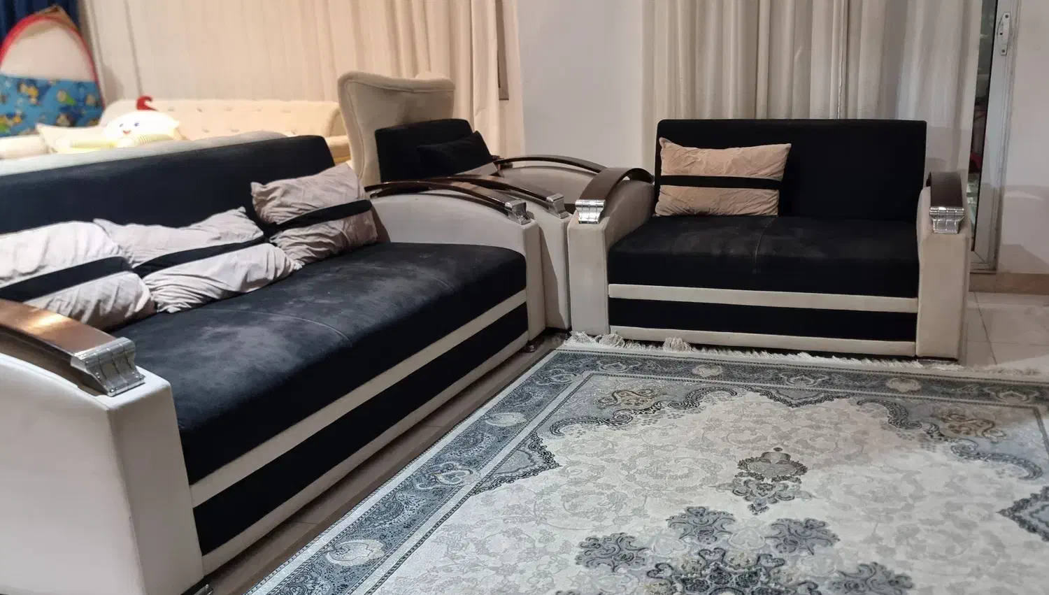 مبل هفت نفره|مبلمان خانگی و میز عسلی|محمودآباد, |دیوار