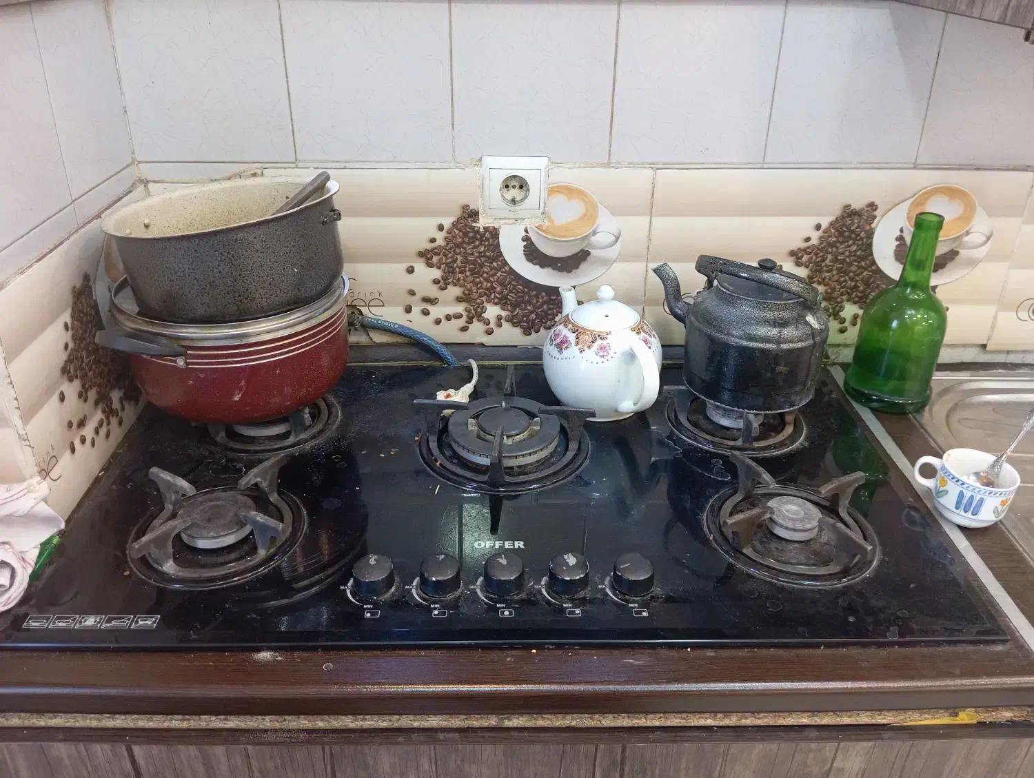 گاز صفحه ای آفر در حد نو|اجاق گاز و لوازم برقی پختوپز|محمدشهر, شهرک پیام (مهرالبرز)|دیوار