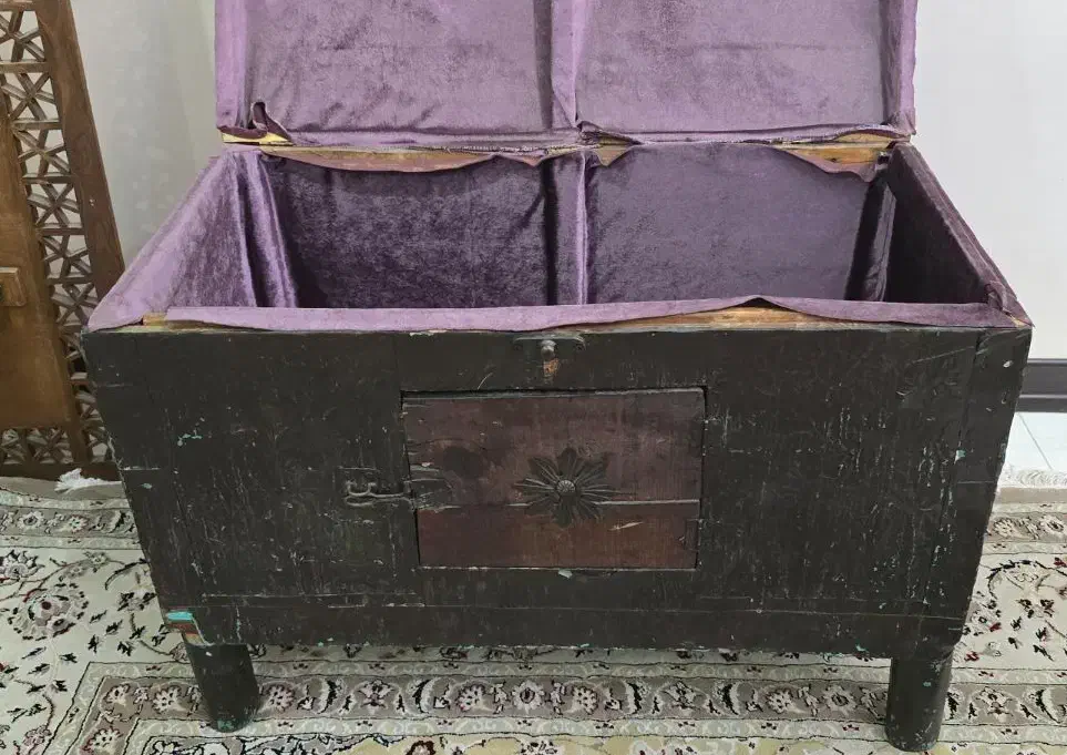 صندوقچه سنتی|کلکسیون اشیاء عتیقه|تهران, باشگاه نفت|دیوار