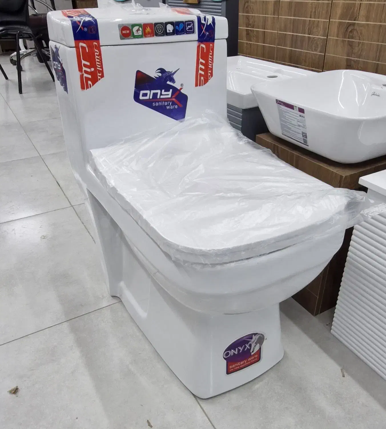 توالت فرنگی فلت کد۲ پخش حاجی ابوطالبی کاسه توالت|لوازم سرویس بهداشتی|رودهن, |دیوار