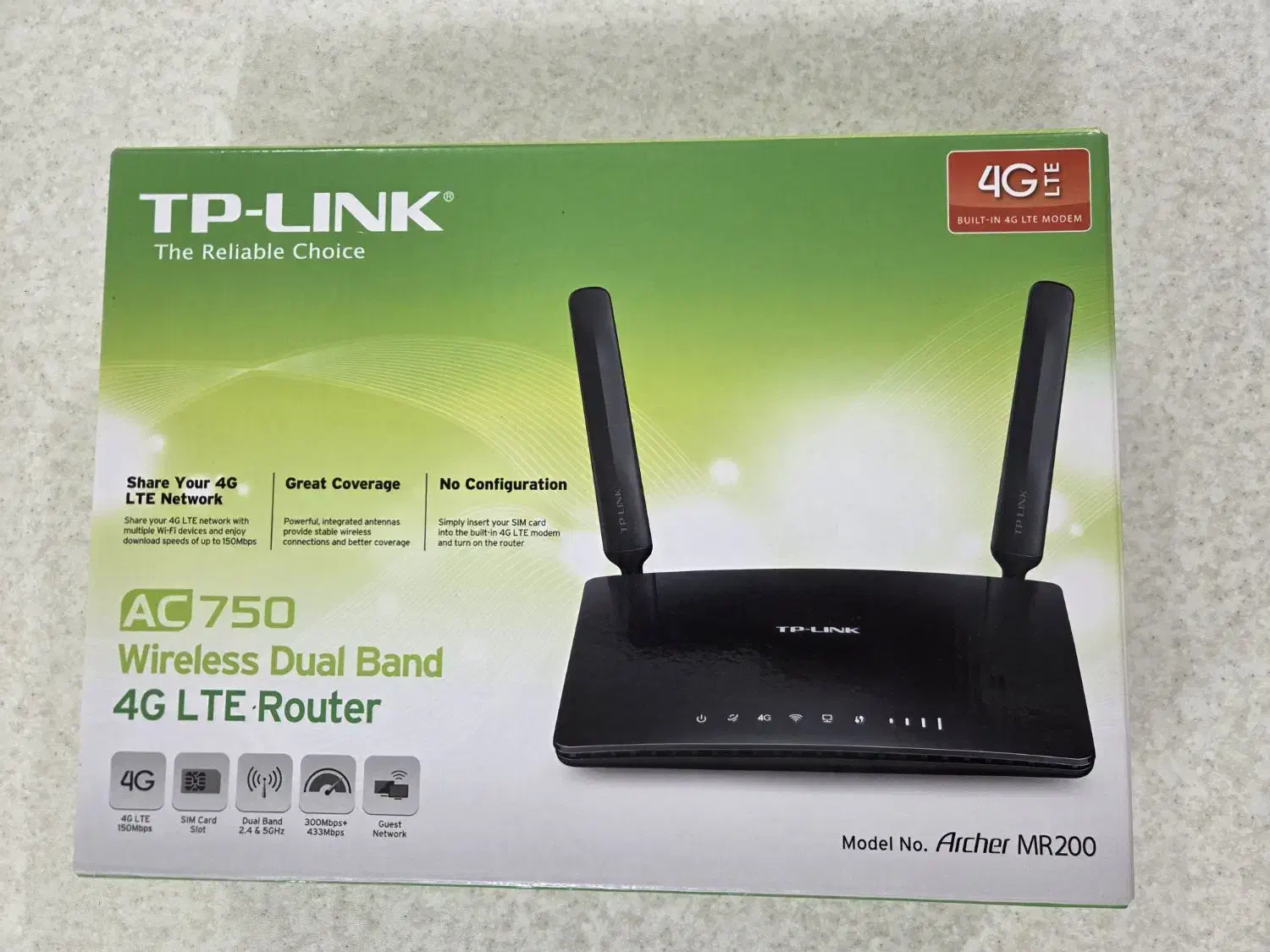 مودم سیم کارت خور TP Link Archer MR200|مودم و تجهیزات شبکه|اردستان, |دیوار