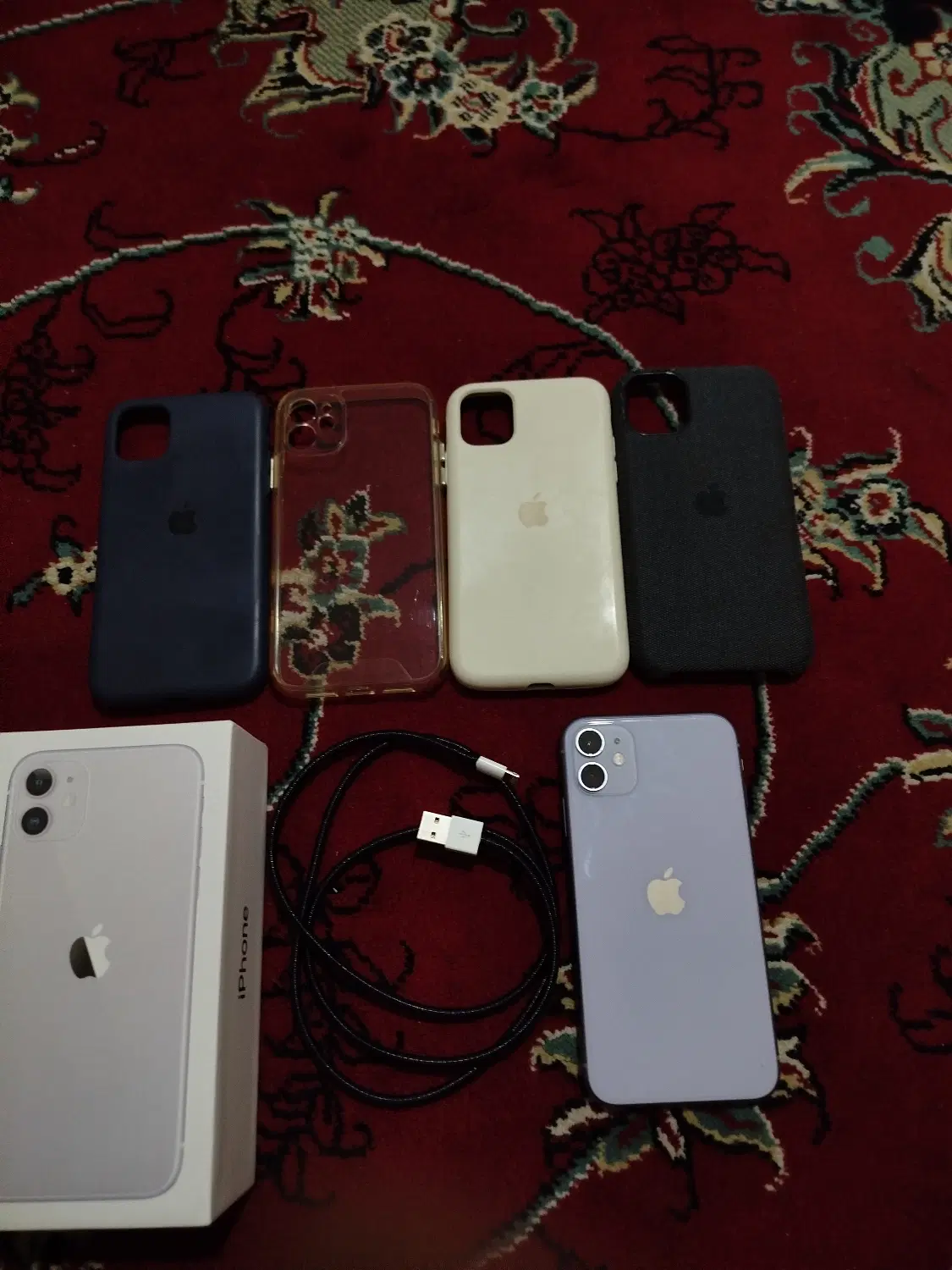 Iphone 11.128 Purple|موبایل|شیراز, منطقه هوایی شهید دوران|دیوار
