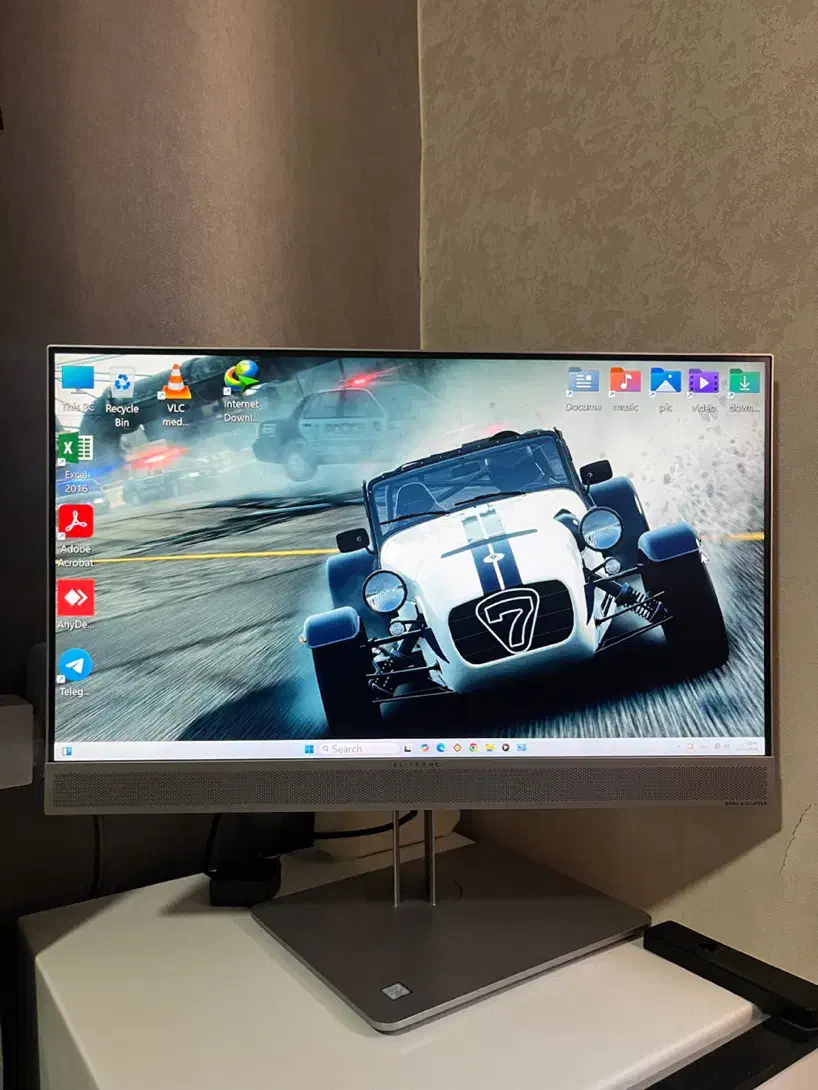 کامپوتر رو میزی hp (آل این وان ۲۴ اینچ)|رایانه رومیزی|کرج, گلشهر|دیوار