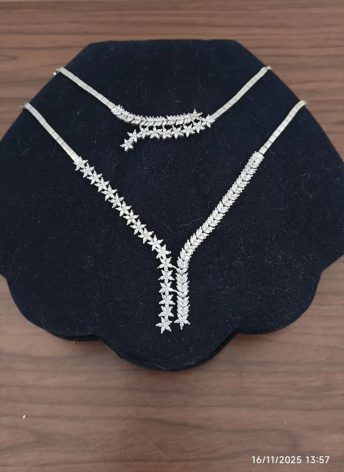 ست گردنبند و دستبند نقره نو|جواهرات|پردیس, فاز ۲|دیوار