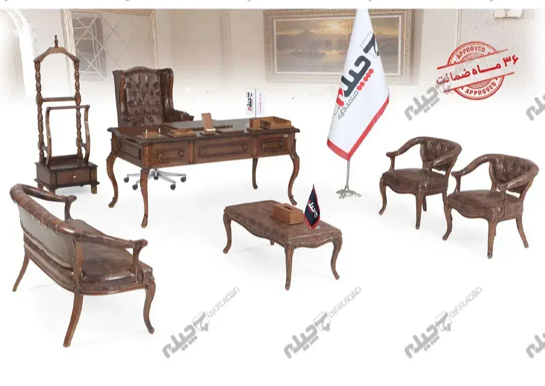 نیمست اراد لاکچری میزمدیریتی لاله مبلمان اداری|دفتر کار|تهران, فاطمی|دیوار