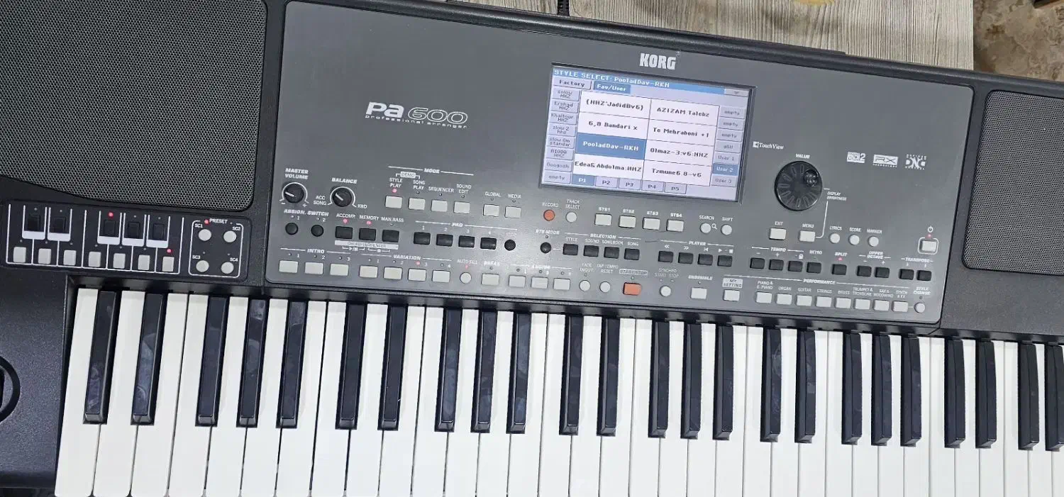 ارگ pa600 qt|پیانو، کیبورد، آکاردئون|برازجان, |دیوار