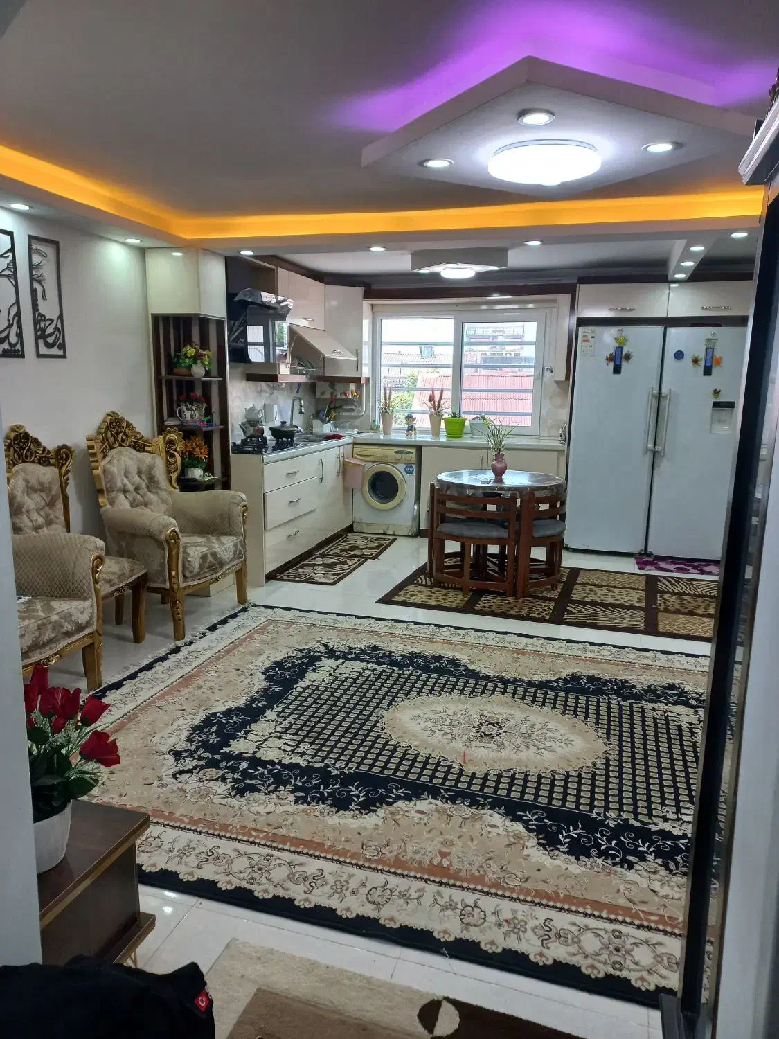 آپارتمان ۷۵ متری طبقه اول دو خوابه ۴۰۰ میلیون رهن|اجارهٔ آپارتمان|رشت, معلولین|دیوار