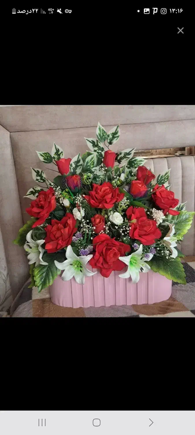 باکس گل زیبا نونو|گل مصنوعی|زنجان, |دیوار