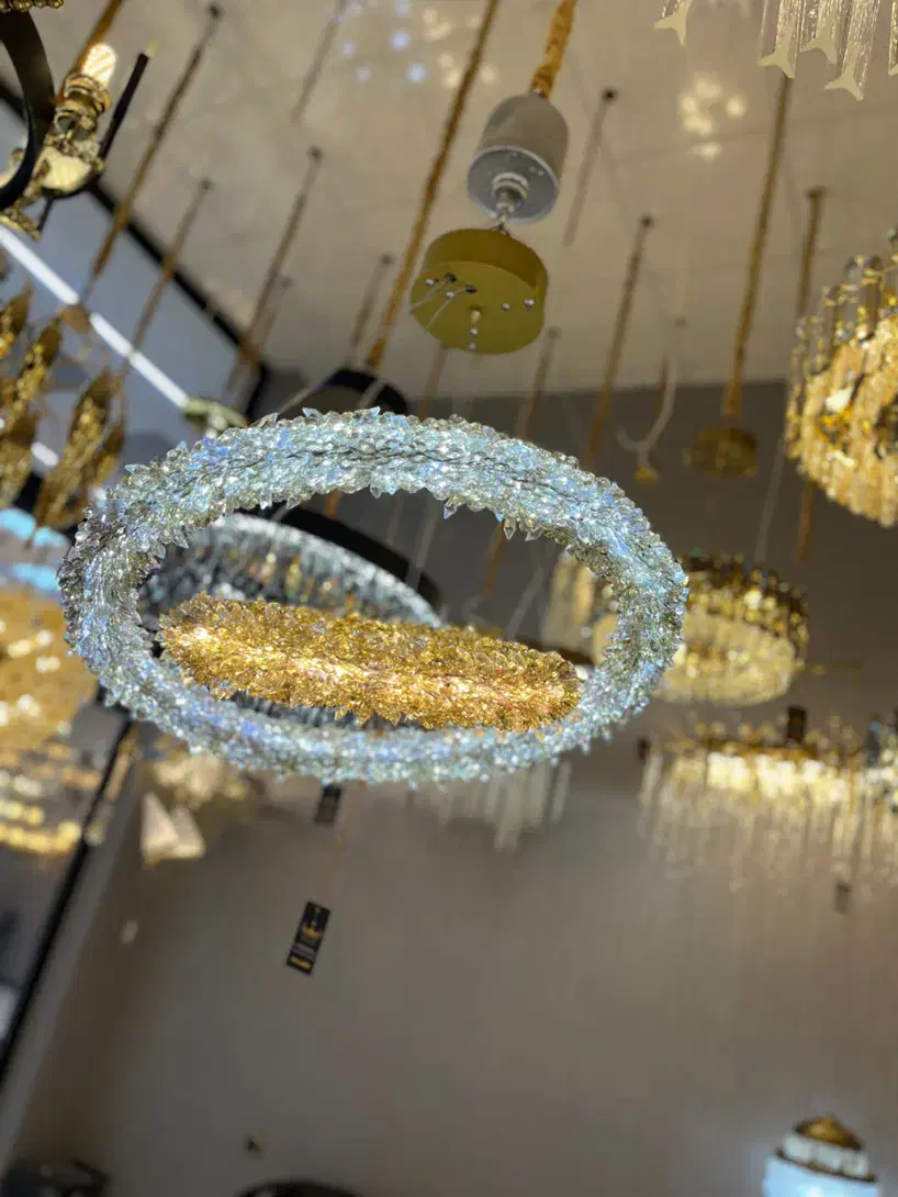 لوستر لوکس ونوس دو طبقه ۶۰ ۴۰|لوستر و چراغ آویز|تهران, نیروی هوایی (پیروزی)|دیوار