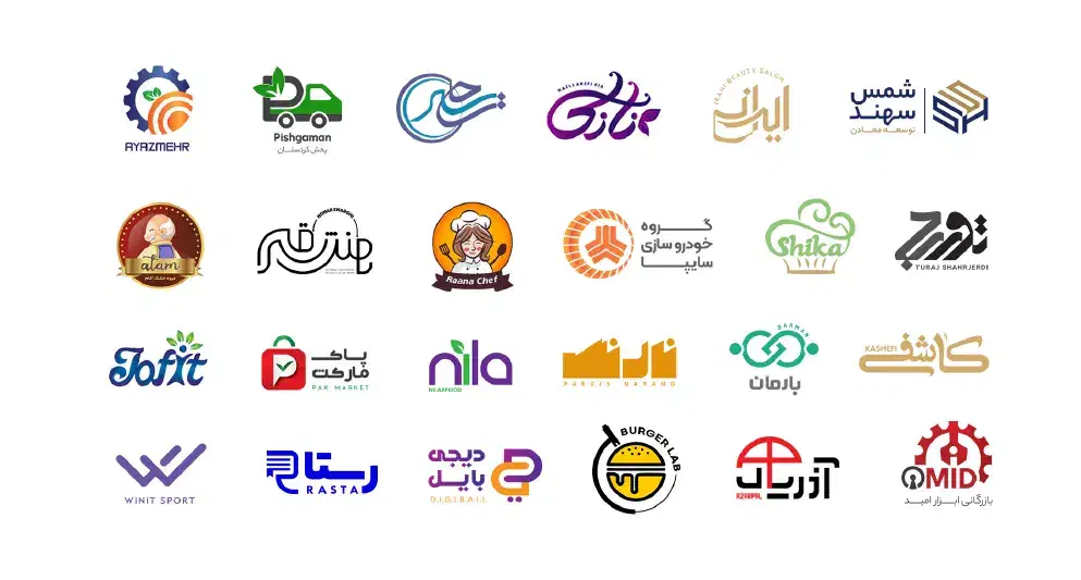 طراحی لوگو اختصاصی با قابلیت ثبت برند|خدمات رایانهای و موبایل|تبریز, |دیوار